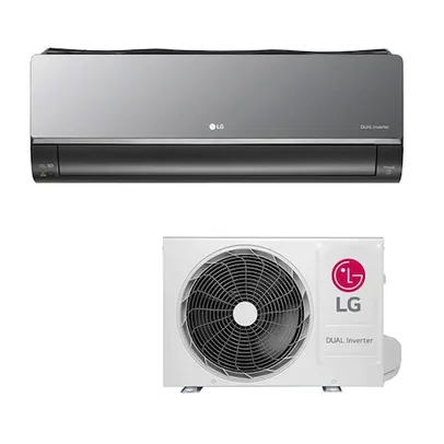 Ar Condicionado LG Dual Inverter Voice Artcool UV Nano 12000 Btus Quente/Frio 220V S4NW12JARXA.EB2GA