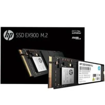 SSD HP EX900, 1TB, M.2, PCIe NVMe, Leituras: 2150Mb/s e Gravações: 1815Mb/s