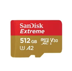 Cartão de memória micro SD 512GB SanDisk