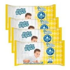 Toalhas Umedecidas Huggies Baby Wipes com 192 Unidades