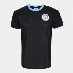 Camisa Manchester City Black Edition Masculina - Preto