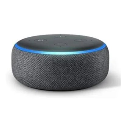 Echo Dot (3ª Geração): Smart Speaker com Alexa - Cor Preta