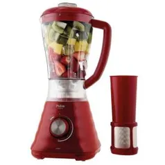 [Visa Checkout] Liquidificador Philco PH800 com 4 Velocidades e 800W - Vermelho - R$60