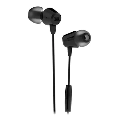 Fone de Ouvido JBL In Ear, Preto, JBLC50HIBLK