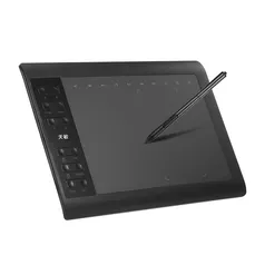 [AME $129,28] Mesa digitalizadora 10moons 1060Plus black