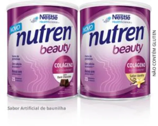 [GRÁTIS] Amostra Nutren Beauty: novo complemento alimentar da Nestlé com colágeno