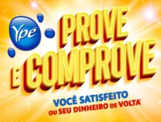 Produtos Ypê com até R$20 de volta