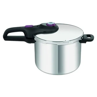 Panela de Pressão Rochedo Inox 8L