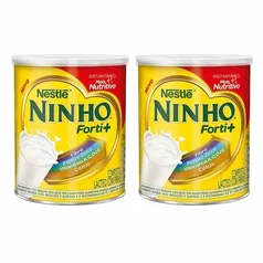 Kit 2 Compostos Lácteos Ninho Fort+ 380g Cada