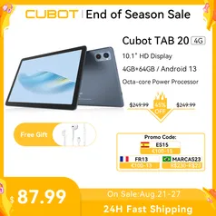 TABLET CUBOT TAB 20 - OCTA-CORE - 4GB DE RAM - 64GB