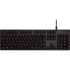 Teclado Gamer G413 Mecânico Carbon com Retroiluminação Logitech G | R$379