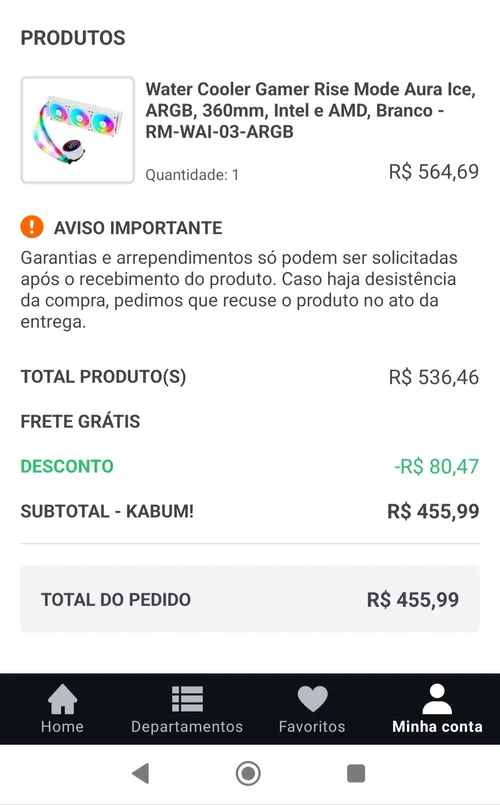 Imagen na descrição da promoção