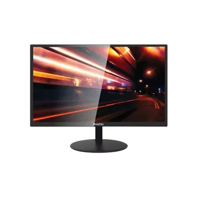 Monitor Led 19 Brazil Pc Bpc-19we02-b Preto Widescreen