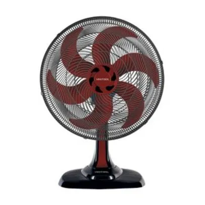 Ventilador De Mesa Ventisol Turbo 6 Pás 50cm Vermelho 127V - OUTLET