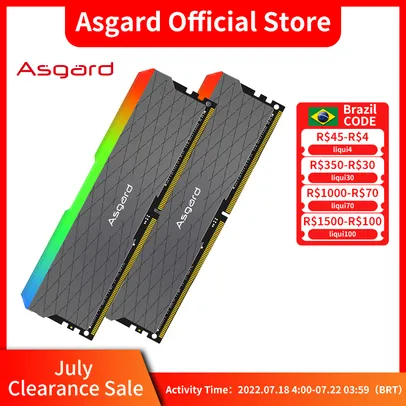 [super ofertas 21H] Memória RAM Desktop Asgard W2