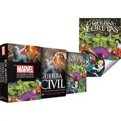 [Americanas] Box Marvel: Guerra Civil/ Guerras Secretas- 1ª Ed. Slim+ Pôster - R$22