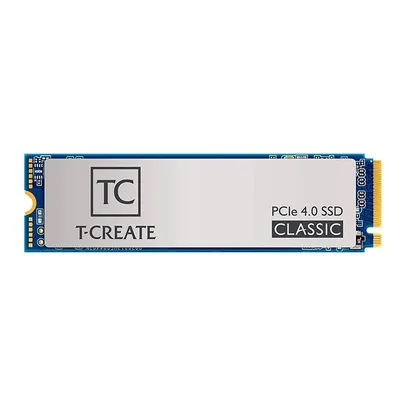 SSD TEAM GROUP 1TB M.2 NVME PCIE GEN4 X4, L:5000 MB/s G:4400 MB/s T-CREATE CLASSIC TM8FPH001T0C611 | R$1.299