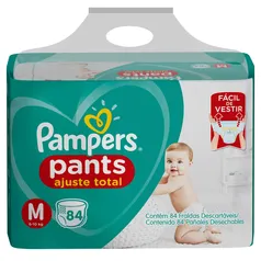 Fralda Pampers Tamanho M Pants 84 unidades