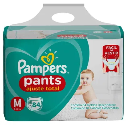 Fralda Pampers Tamanho M Pants 84 unidades