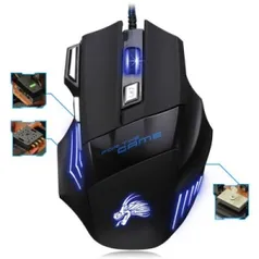 Mouse Gamer óptico modelo X3 USB Wired Optical  (FRETE 2 R$)