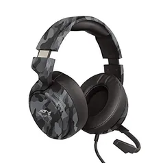 Headset Gaming Trust GXT433K Pylo Mult camo, 23939, preto, único