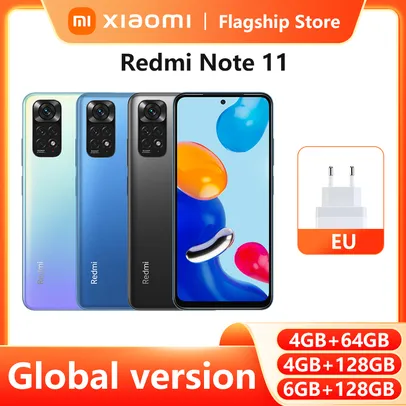 Smartphone Xiaomi Redmi Note 11 4gb / 128gb Versão Global