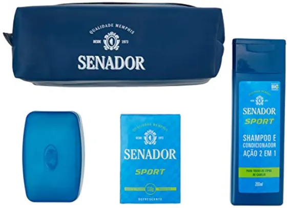 Necessaire Colecionável Senador (Cor e Fragrância Sortida), Senador