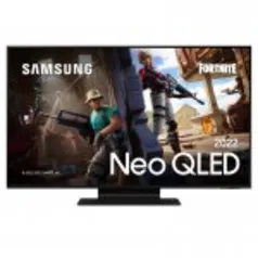 Smart TV Samsung 55 Gaming Neo QLED 4K QN55QN90BAGXZD 2022 Mini Led Painel 120hz Processador com IA Dolby Atmos