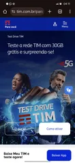 Test Drive: experimente grátis a internet TIM com 30GB