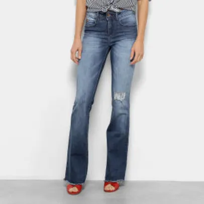 Calça Jeans Colcci Bootcut Rasgada Feminina - Jeans (34) - R$ 280