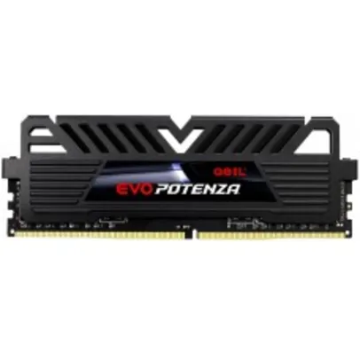 Memória DDR4 Geil Evo Potenza, 8GB 3000MHz, Black, GAPB48GB3000C16ASC