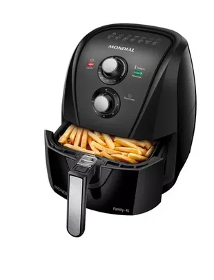 Fritadeira Sem Óleo Air Fryer Afn40-bft 4l 1500w Mondial 