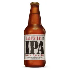 Cerveja Californiana Lagunitas Ipa Indian Pale Ale Garrafa 355ml