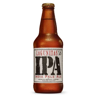 Cerveja Californiana Lagunitas Ipa Indian Pale Ale Garrafa 355ml