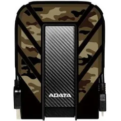 HD Externo Adata Anti-Queda, à Prova D´água, IPX68 Durable HD710 Pro USB 3.2, 1TB, 2.5´, Camuflado - AHD710MP-1TU31-CCF