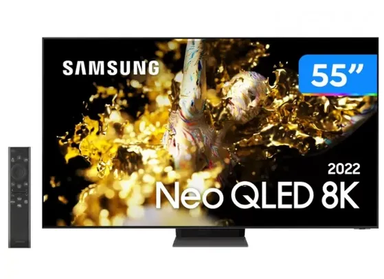 [Magalu Pay] Smart TV 55” 8K Neo QLED Samsung QN55QN700BGXZD