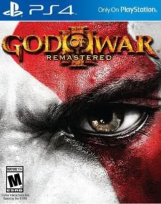 Game God of War III - PS4 - R$9