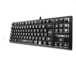 Teclado Mecânico Gamer Gamdias Hermes E2 Led White, Switch Red, ABNT2, HERMES E2 BR-RED