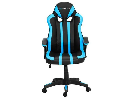 Cadeira Gamer XT Racer Reclinável Preta e Azul - Force Series - R$570