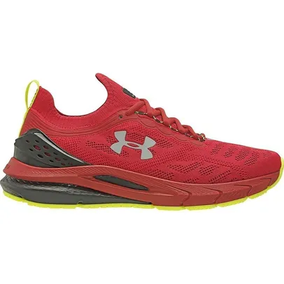 Tênis de Corrida Masculino Under Armour Charged Bright - Vermelho+Preto - Tamanho 44