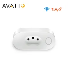 [NOVOS USUÁRIOS] 3 unid. Tomada Smart 16A Padrão BR AVATTO - Alexa e Google | R$100