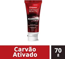 [Prime] [Recorrência] Creme Dental Colgate Luminous White Carvão Ativado 70g | R$4,49