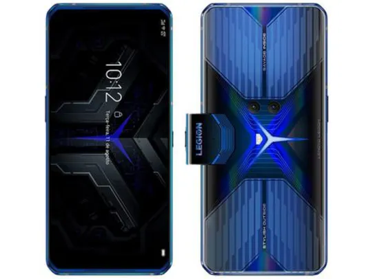 [APP + C. Ouro + Cupom] Smartphone Lenovo Legion Phone Duel 256GB - Blazing Blue 5G 12GB RAM 6,65”