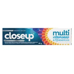 [R$3,99 - Leve 3, pague 2] Creme Dental Closeup Multivitaminas + 12 Benefícios 85g