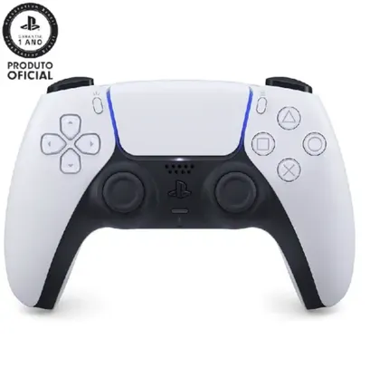 Saindo por R$ 299,9: Controle Sem Fio DualSense PlayStation 5 Branco  | Pelando