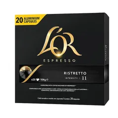 Kit 240 Cápsulas De Café L`OR Ristretto   20 unidades