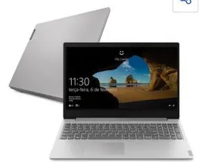 Notebook Lenovo AMD Ryzen 5-3500U 8GB 1TB Tela 15.6” Windows 10 Ideapad S145 | R$3.076