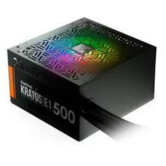 Fonte Gamdias, Kratos E1, 500W, ADD-RGB, GD-Z500ZZZ | R$299