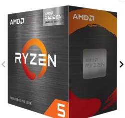Processador AMD Ryzen 5 5600G, 6-Core, 12-Threads, 3.9GHz (4.4GHz Turbo),