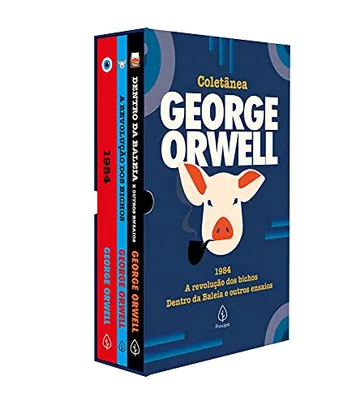 Box Exclusivo George Orwell - Edição Especial Capa Dura | R$63
